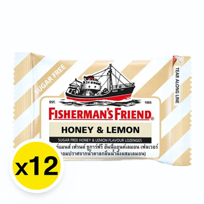 Fishermans Friend Honey Lemon Lozenges x12