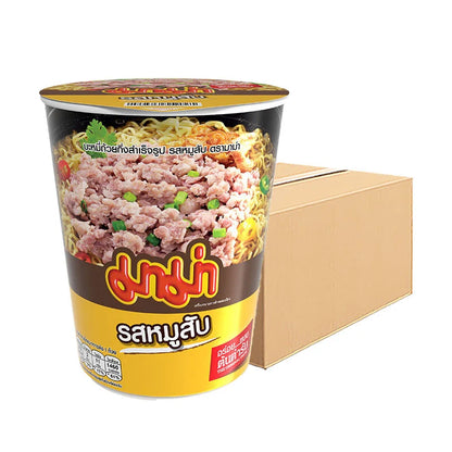 MAMA Cup Instant Noodles Minced Pork 60g x72