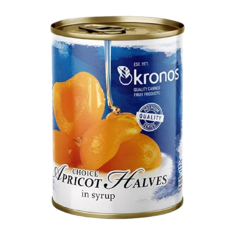 Kronos Apricot Halves In Syrup Apricot Halves In Syrup 820g