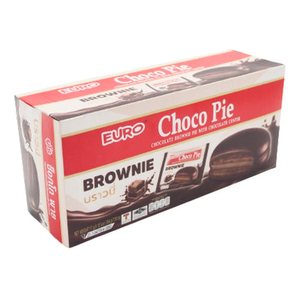 Euro Chocopie Chocolate Brownie 17g x12