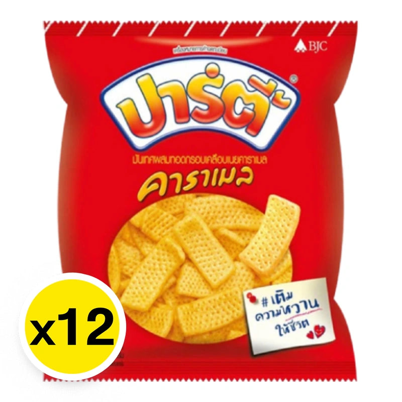 Party Extruded Snack Caramel 12g x12