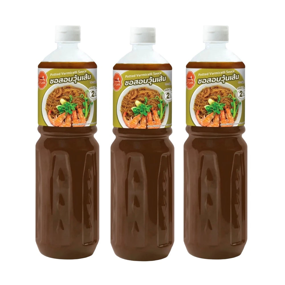 J-lek Potted Vermicelli Sauce Bottles 560g x3