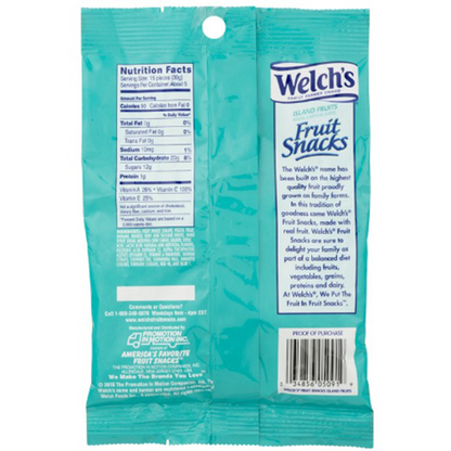 Welch's Fruit Snacks Island Fruits