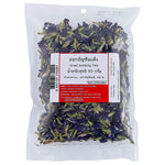 Makro dried butterfly pea flowers in a 50g package, vibrant blue petals for tea and culinary uses, from MAKRO dry grocery collection.