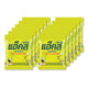 HACKS Candy Green Tea flavor, 24.3g, showing the colorful candy packaging with green tea branding and vibrant green and yellow colors.