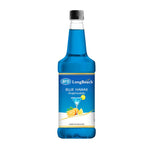 ARO X LONG BEACH Blue Hawaii concentrated juice in an 850ml bottle, ideal for dry grocery use, vibrant blue beverage.