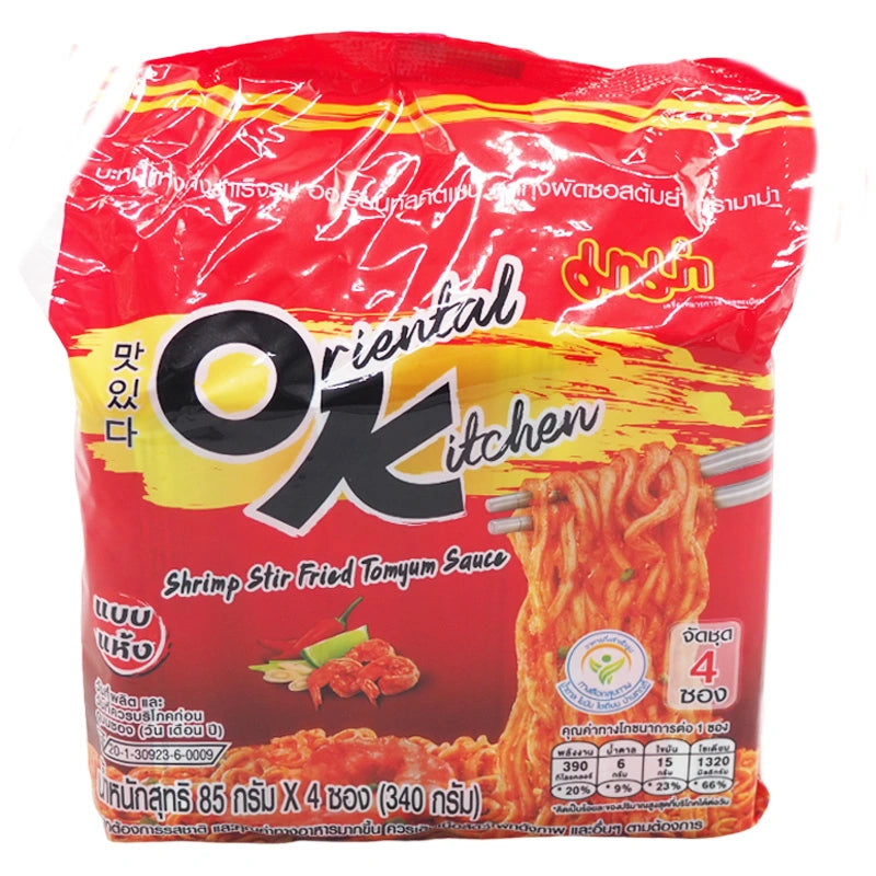 Mama Ok Shrimp Tom Yum Sauce 85g x4