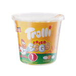 Trolli Gummy Fried Eggs candy in 184g bag, colorful gummy snacks shaped like fried eggs, from Trolli confectionery collection