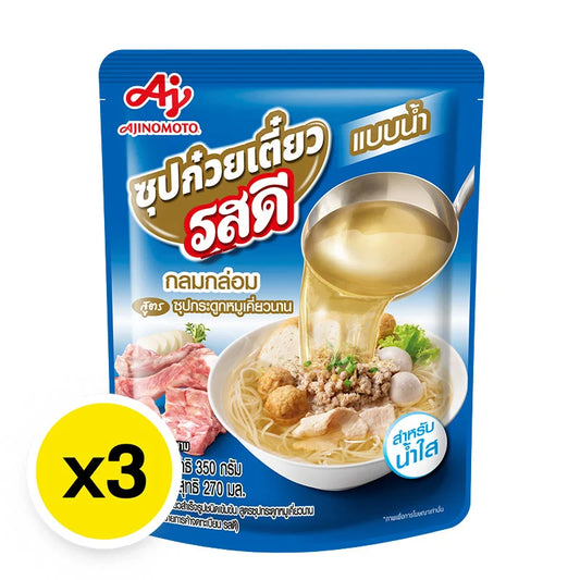 Rosdee Noodle Clear Soup 350g x3