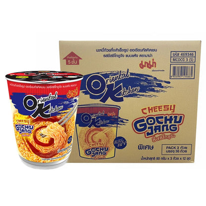 MAMA Oriental Kitchen Dried Instant Cup Noodles Cheesy Gochujang