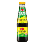 Haday Oyster Sauce Superior 700g jar showing the dark, glossy sauce inside a clear glass jar on a plain background.