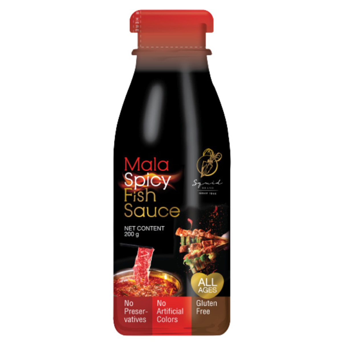 Squid Mala Spicy Fish Sauce