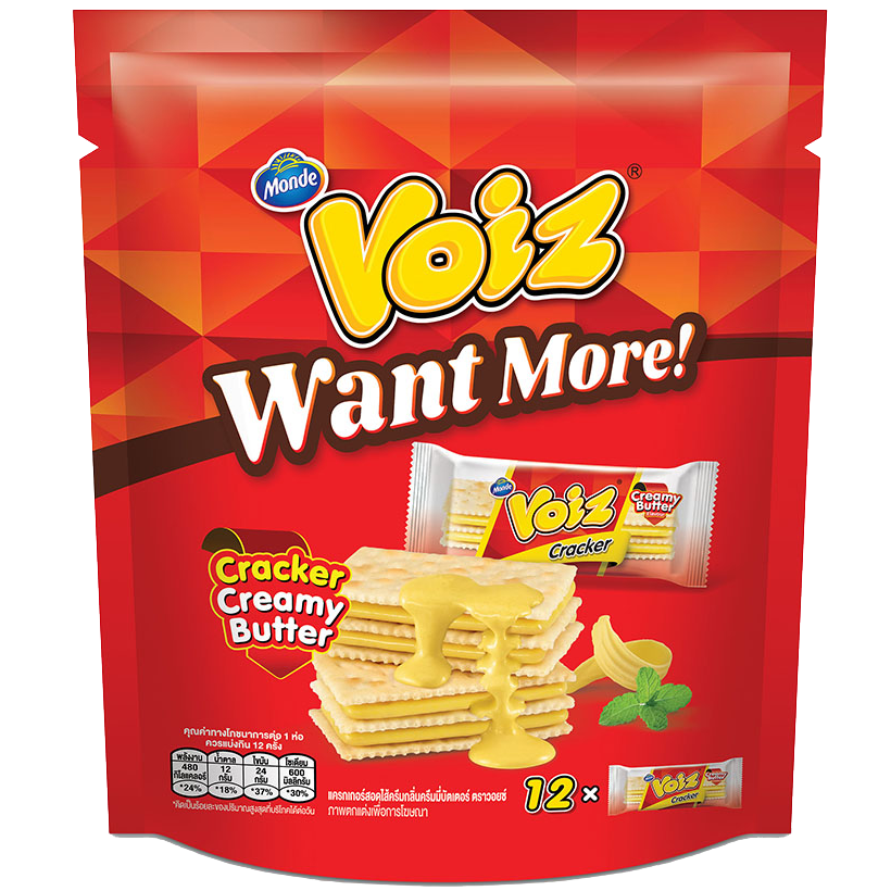 Voiz Cracker Creamy Butter Flavour
