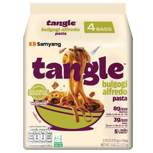 Samyang Tangle Bulgogi Alfredo Pasta