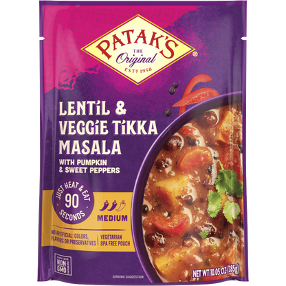 Patak's Lentil & Veggie Tikka Masala