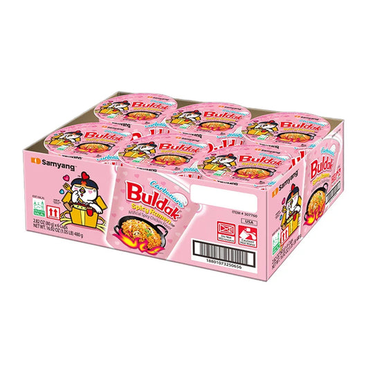 SAMYANG Buldak Cup Ramen Carbonara 80g x6