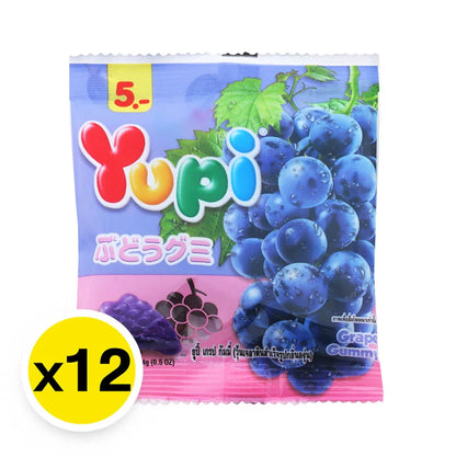 Yupi Gummy Grape 14g x12