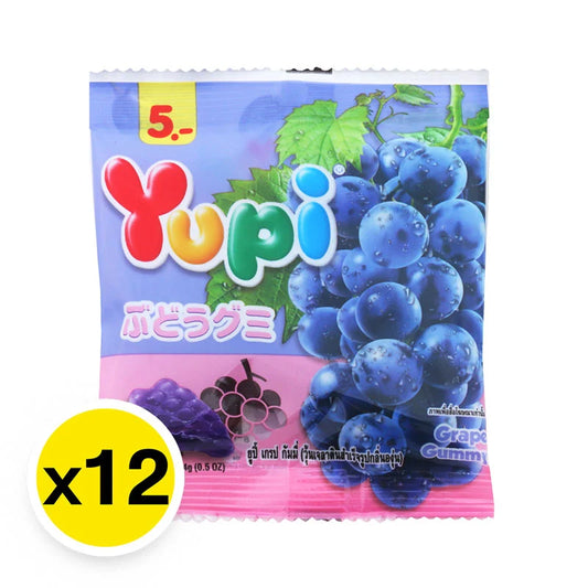 Yupi Gummy Grape 14g x12
