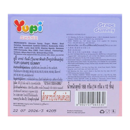 Yupi Gummy Grape 14g x12