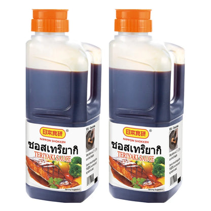 Nihon Shokken Teriyaki Sauce Japanese Soy 2kg x2