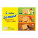 JULLE'S Le-Mond Biscuit Assorted 212g box with a variety of colorful, crispy biscuits on a white background.