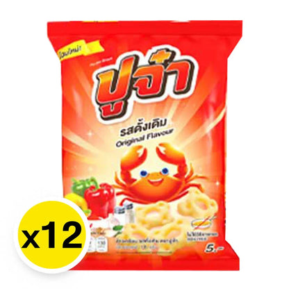 Pu-jaa Snack Fried Cracker 15g x12