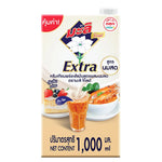 MALI Mali Gold Extra Evaporated Creamer Fresh Milk Formula 1L in a white container with a blue and gold label, suitable for brewing.