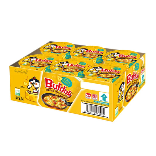 SAMYANG Buldak Cup Ramen Cheese 70g x6