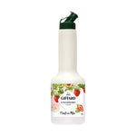 Giffard Fruit Mix Strawberry 1L bottle for baking and cocktails, showcasing the colorful label and product packaging.