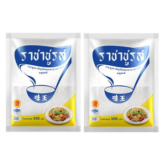 SPOON Vegan MSG in a 500g package, showing the product packaging and label for flavor enhancer in cooking.