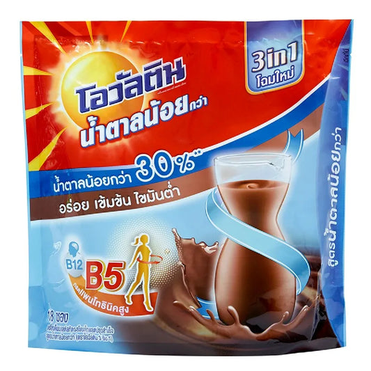 Ovaltine Ready Mixed 3 In 1 X 18