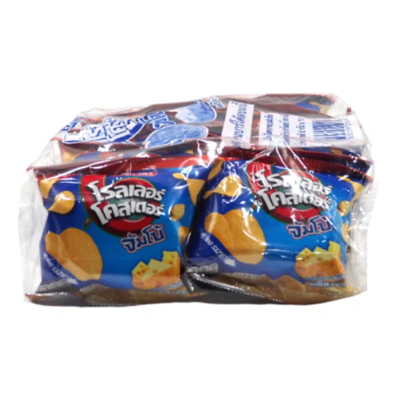 Roller Coaster Flat Chips Jumbo Cheese 15g x12