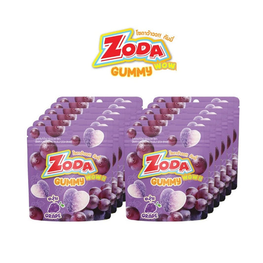Zoda Wow Gummy Grape Flavor 12X 45g