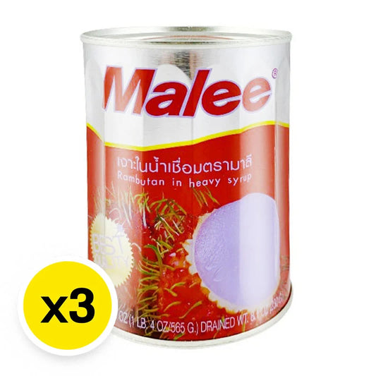 Malee Rambutan In Syrup 20 x3
