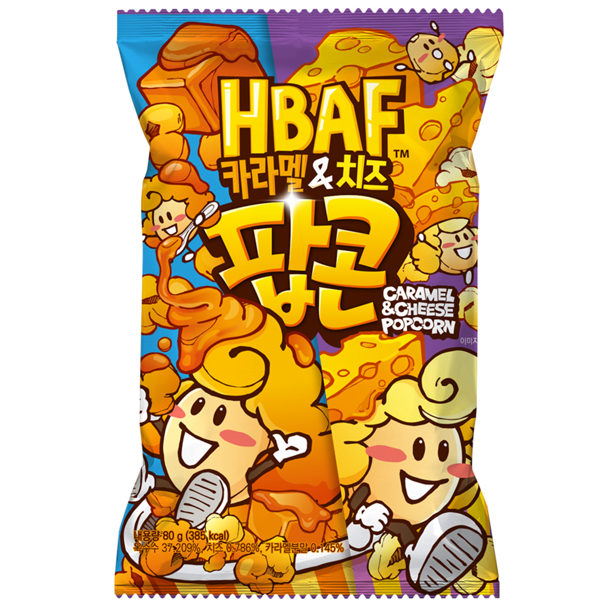 Hbaf Caramel Cheese Popcorn