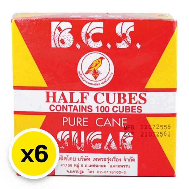 B.C.S. B C S Cube Sugar 300g x6