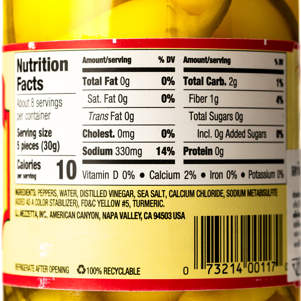Mezzetta Hot Chili Peppers
