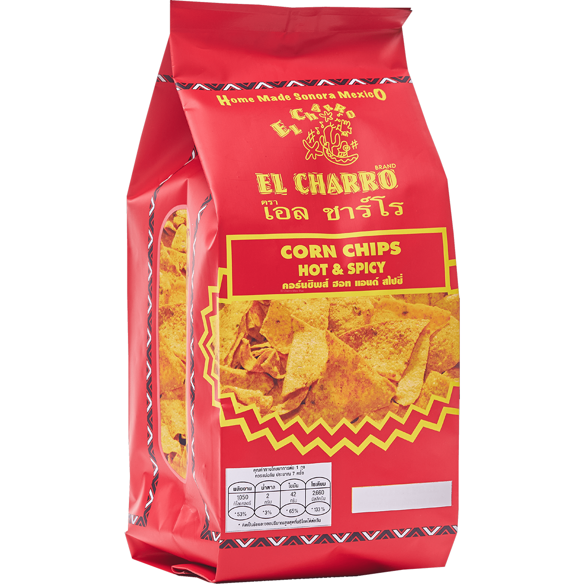 El Charro Mexican Corn Chips Hot & Spicy