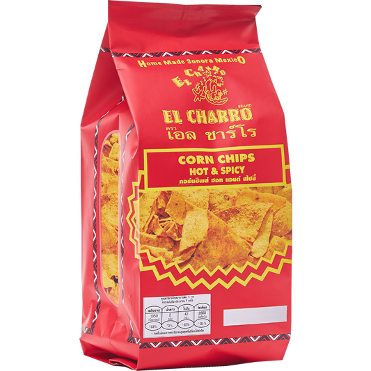 El Charro Mexican Corn Chips Hot & Spicy