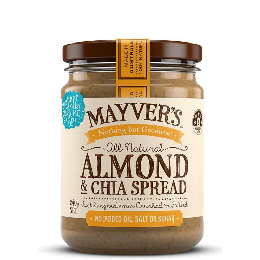 Mayver's Almond & Chia Spread