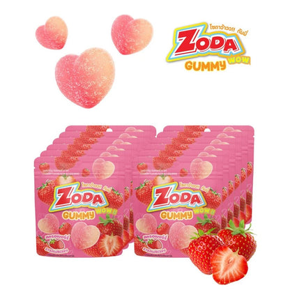 Zoda Wow Gummy Strawberry Flavor 12X 45g
