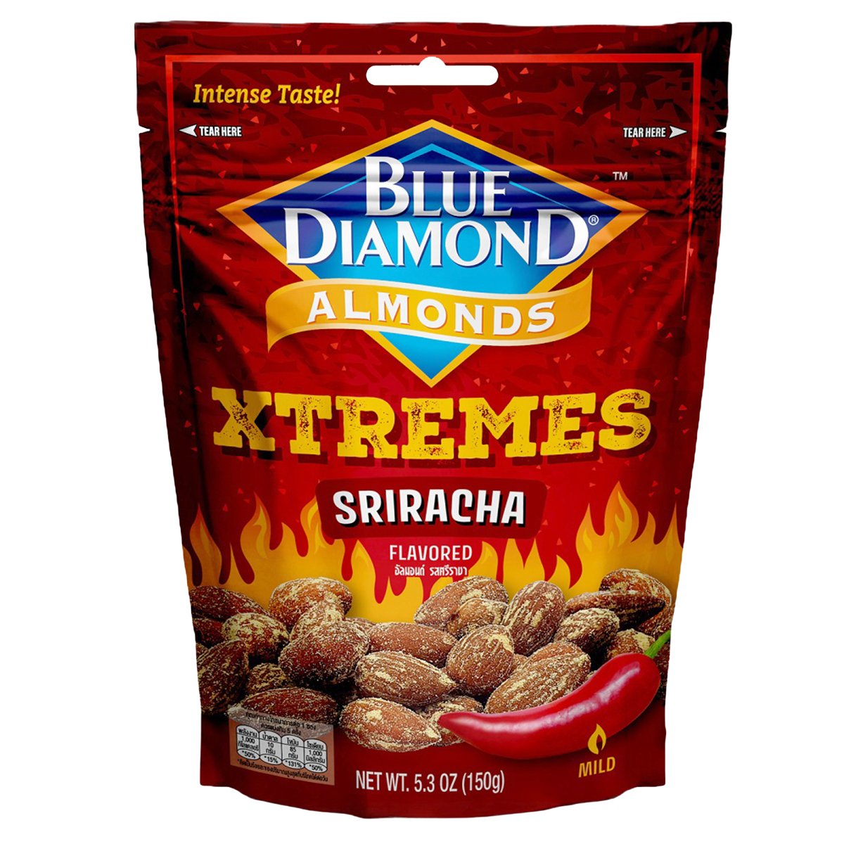 Blue Diamond Almonds Sriracha Flavor