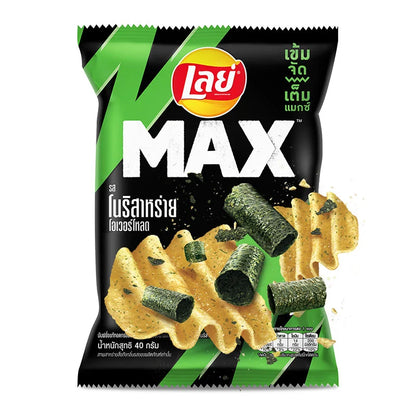 Lays Max Potato Chips Nori Crunchy 40g x6