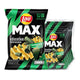 Lays Max Nori Crunchy Potato Chips in 40g packets, stacked with crispy nori seaweed flavor visible in the image.