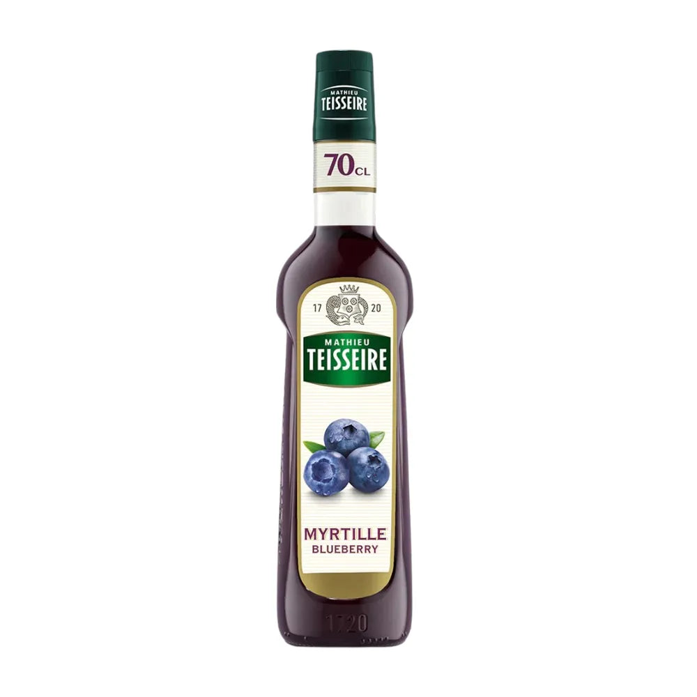 Mathieu Teisseire Blueberry Syrup . (blueberry Syrup) Syrup For