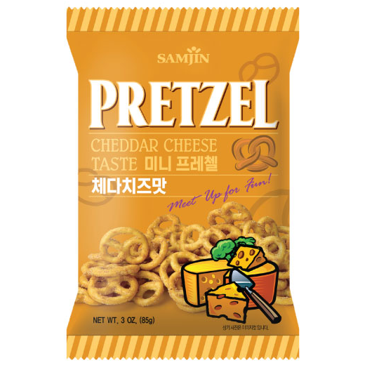 Samjin Pretzel Cheddar Cheese
