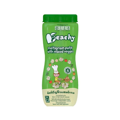 PEACHY Multigrain Puff Snacks Mixed With Vegetables