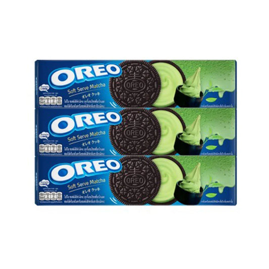 Oreo Cookies Pack Ice Cream Matcha 97g x3