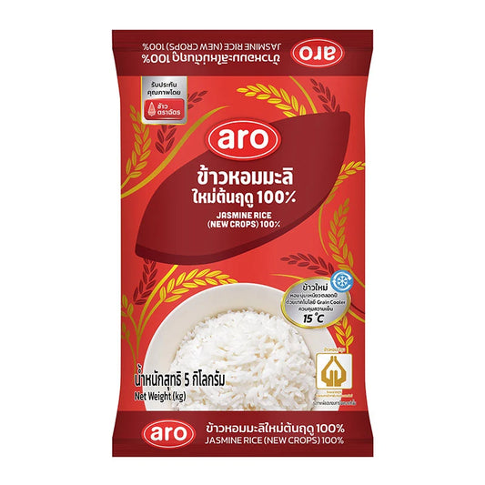 ARO Jasmine Rice New Chop 100 5kg