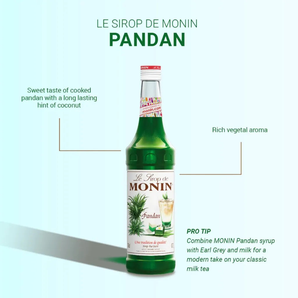 Monin Pandan Syrup 700ml